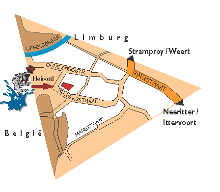 Plattegrond Neeritter, Ittervoort, Heioord