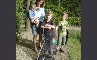 Coen, Jasper, Sander & Caroline gaan voor de eerste keer vissen